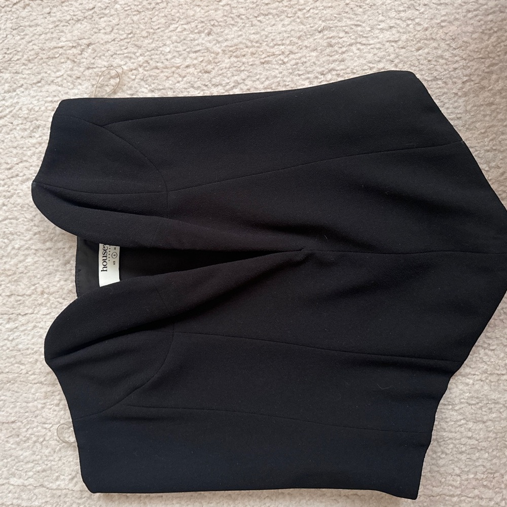 House of Cb Black Corset Top
